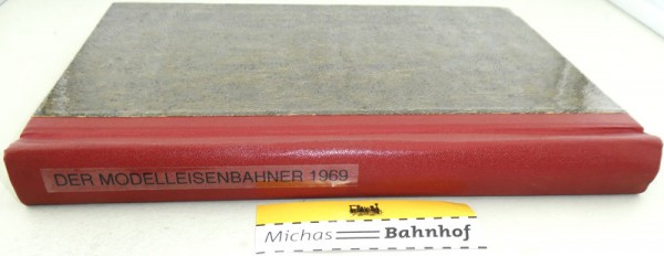 1969 Modelleisenbahner Jahrgang gebunden GB3 å