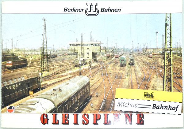 BTTB Gleispläne Querformat Berliner TT Bahnen TT 1:120 LG3 å