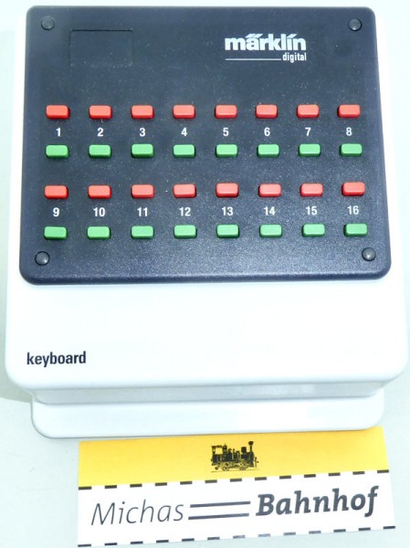 Märklin 6040 keyboard Stellpult LB4 å