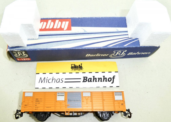 Bananenwagen BTTB Berliner TT Bahnen DDR 1:120 #i HN2 å
