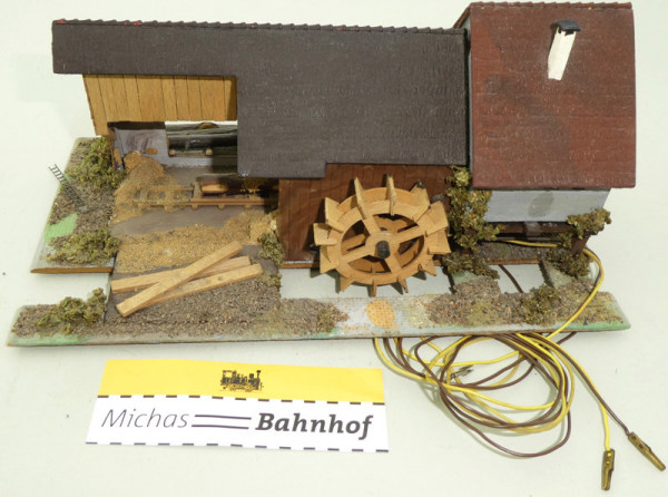 B-229 Faller Holz Sägewerk Wassermühle 1960er H0 1/87 LB3 å