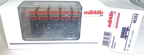 Muldenkippwagen F-z 120 „Krupp Lonrho“ DB AG Ep V Märklin 46352 H0 1:87 NEU#HJ6µ