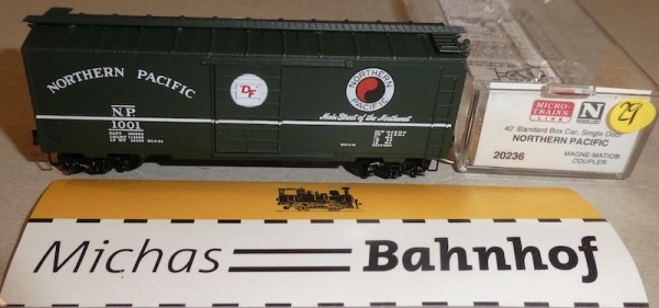 Northern Pacific 20236 40´ St Boxcar Micro Trains Line 20236 N 1:160 Ä29 å