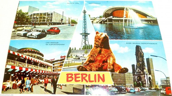 Berlin Berlin Ansichtskarte 50er 60er Jahre 33 å
