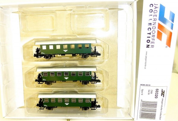 3 tlg Set Bi Anhänger Jägerndorfer 60320 N 1:160 OVP Neu HR3 å *