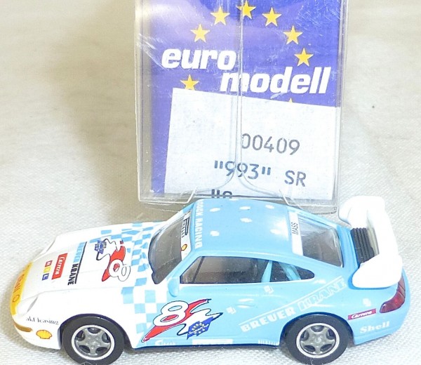 Porsche Carrera 993 SR IMU EUROMODELL 00409 BREUER KRANE H0 1:87 OVP # GB5 å