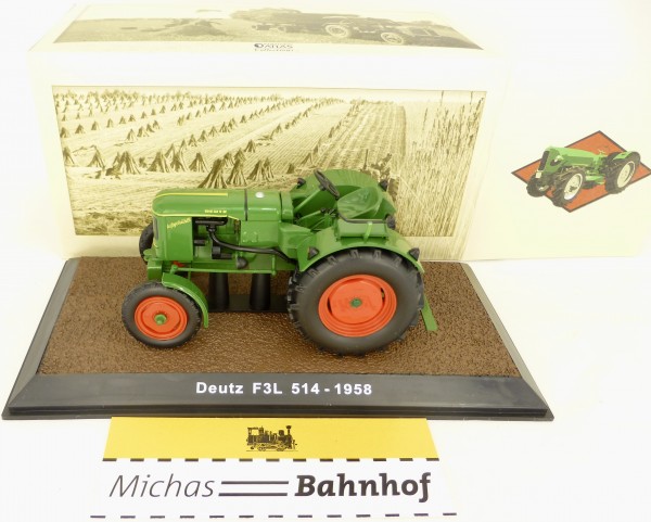 Deutz F3L 514 1958 Traktor ATLAS 1:32 OVP 7517008 NEU Li1 µ *