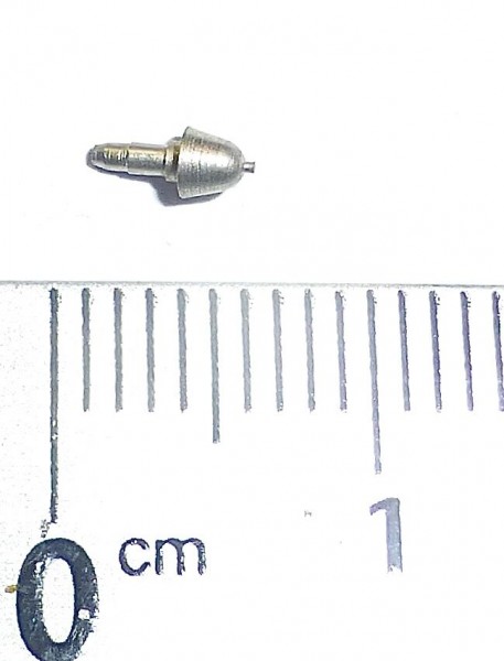 Glocke Atrappe kurz silbern Spur N 1:160 LF2 å √