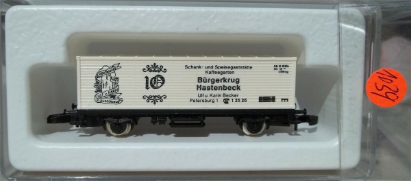 Bürgerkrug Hastenbeck Containerwagen Kolls 91712 Märklin 8615 Z 1/220 *1039* å