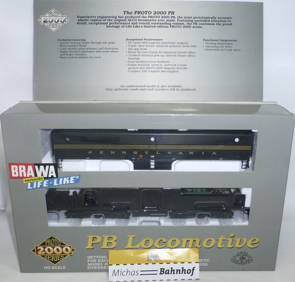 PRR 5750B PB Locomotive Proto 2000 30498 H0 1:87 OVP KB3 µ *
