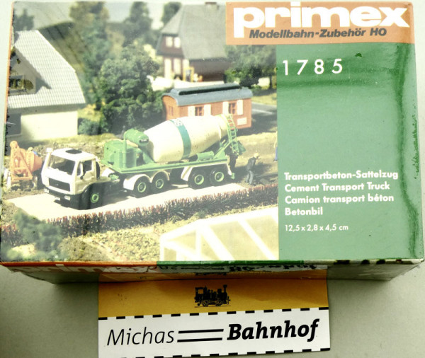 Primex 1785 Transportbeton-Sattelzug Bausatz H0 1/87 OVP HC1 å