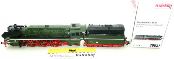 Märklin 39027 Dampflok 02 DR Ep4 grün Schorsch digital Sound neu H0 1:87 HJ6 µ