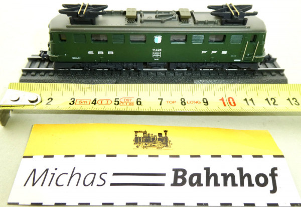 SBB Ae 6/6 Elektrolok 11428 N 1:160 Standmodell Atlas GD4 µ