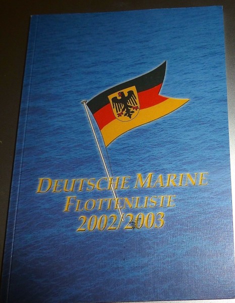 Deutsche Marine Flottenliste 2002/2003 HJ3 å *