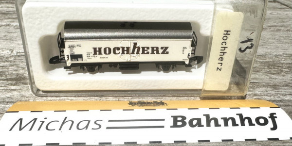 Märklin Hochherz Kühlwagen mini club Werbemodell Spur Z 1:220 #13 LG4 å