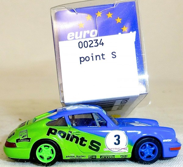 Porsche point S Nr3 IMU/EUROMODELL 00234 H0 1/87 OVP # HO2 å