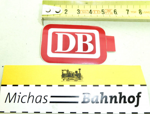 Aufkleber DB Logo Deutsche Bundesbahn Keks ca 57mm #AJ KG4å