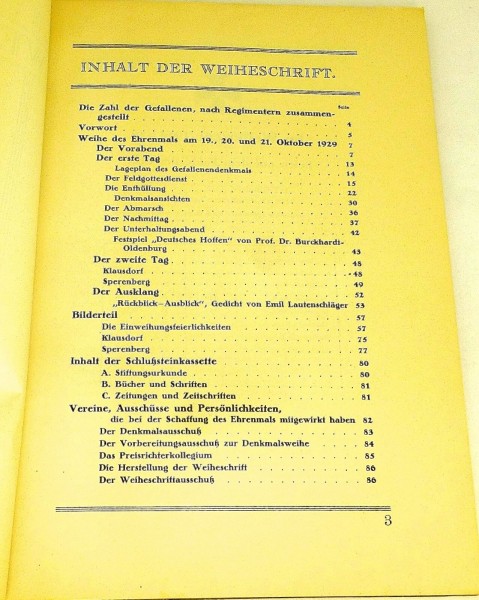 Gefallenen Kameraden Eisenbahntruppen Weihe des Ehrenmals Schöneberg 1929 GB3 å√