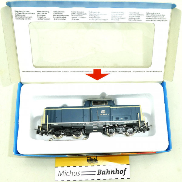 Märklin 3147 BR 212 Diesellok DB türkis H0 1:87 OVP Karton GB4 å