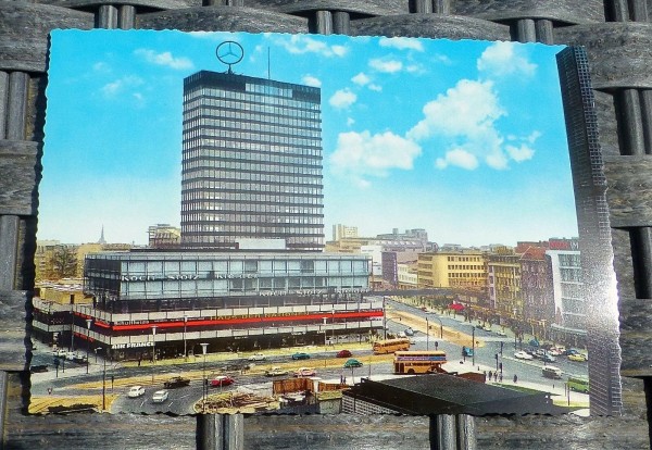 Europa Center Berlin Ansichtskarte 50er 60er Jahre KRÜGER 921/81 72 å *