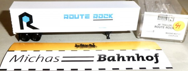 Route Rock RIZ 210384 48&#039; Trailer Micro Trains Line 68050 N 1:160 ¡54 å