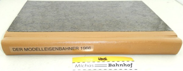 1966 Modelleisenbahner Jahrgang gebunden GB3 å