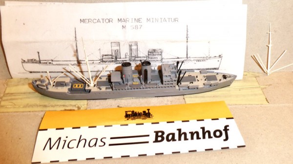 Mercator Atlantis M587 Schiffsmodelle Schiffsmodell 1:1250 Q8 å