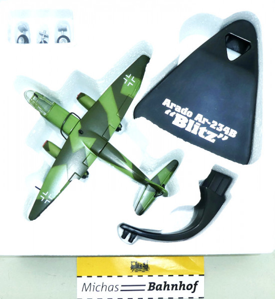 Arado Ar-234B «Blitz" Flugzeug Atlas 1:144 OVP HC5 µ