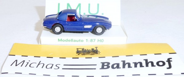 BMW 507 Cabriolet lackiert blau IMU 1:87 H0 OVP UO å