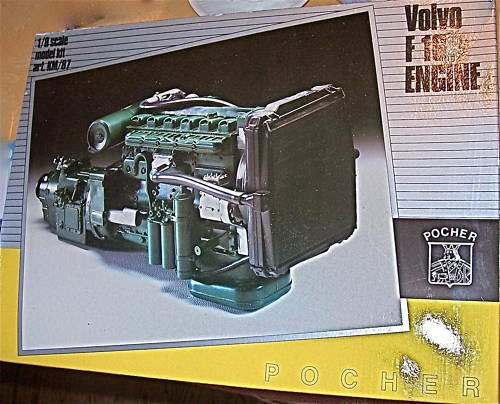 Volvo F16 Pocher KM87 Motor Bausatz Volvo F16 KIT NEU OVP 1:8 µ