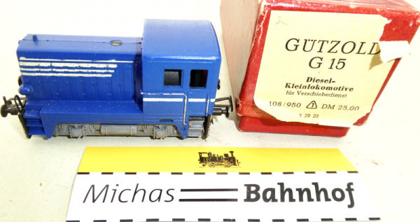 Gützold G 15 Diesel-Kleinlokomotive Verschiebedienst DDR 1:87 OVP HH2 å