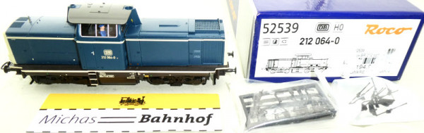 Roco 52539 BR 212 Diesellok DB digital Sound H0 1:87 OVP HV3 µ