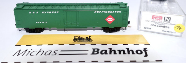 Micro Trains Line 52020 52' Riveted Reefer Rea Express 2215 N 1:160 g14 å