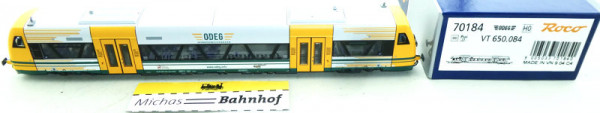 70184 Roco ODEG VT 650.084 Dieseltriebwagen Ep6 H0 1:87 NEU OVP KE1µ
