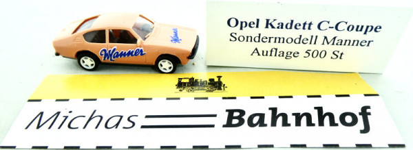 IMU Manner Opel Kadett C-Coupe Messe Wien 1999 H0 1:87 OVP GD2 å