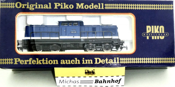 V 100 001 Diesellok blau DR Piko DDR H0 1:87 OVP GA2 å
