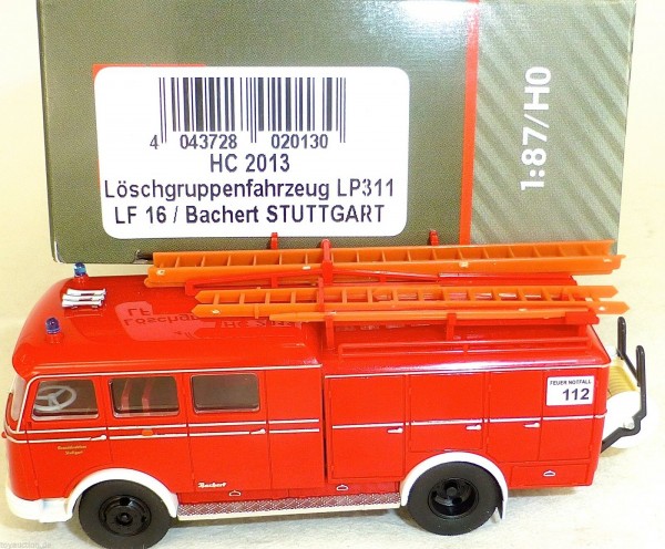 Löschgruppenfahrzeug LP311 LF16 Bachert STUTTGART HEICO HC2013 OVP NEU µ