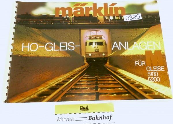 H0 Gleisanlagen für M Gleise 5100 5200 Märklin 0390 H0 1:87 HD5 å *