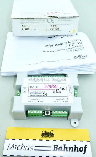 LS100 Lenz 11100 4-fach Schaltempfänger HU3 å