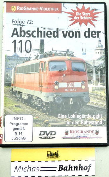 DVD Abschied von der 110 RioGrande GB3 å