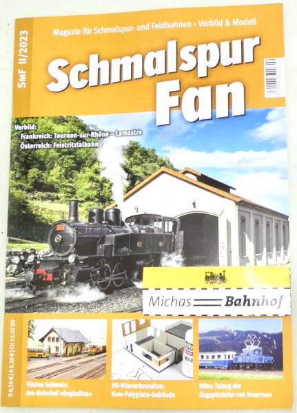 02 2023 Schmalspur Fan Tournon-sur-Rhöne-Lamastre Feistritztalbahn GA2 µ