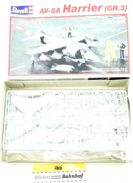 Revell 4059 AV-8A Harrier Flugzeug 1:100 Bausatz OVP HB1 å