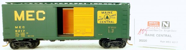 Micro Trains Line 20220 Maine Central 8217 40&#039; St. Boxcar 1:160 OVP #H105 å