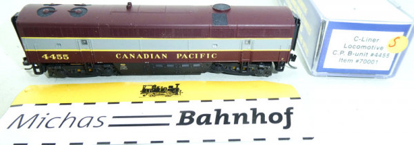 Life Like 70001 C-Liner Locomotive C.P. B-unit #4455 N 1:160 OVP #S HR4 å