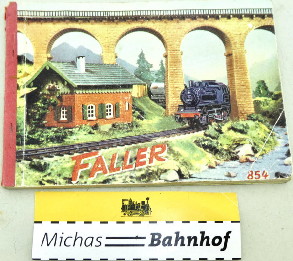 Faller Katalog Jahr 1954 Nr 854 HD6 å