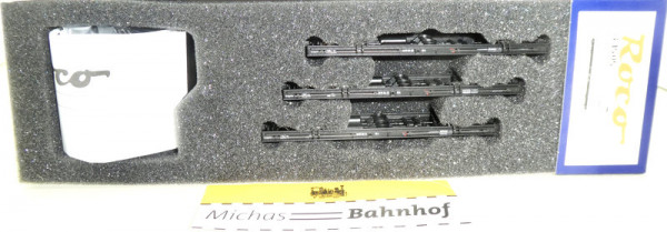 Roco 34595 Rollwagen 3tlg. Set H0e 1:87 OVP NEU HA2 å