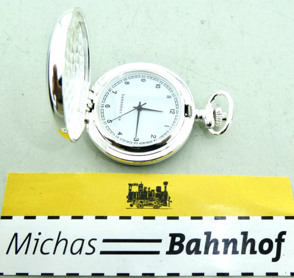 CHARLES E.BARRIER Taschenuhr Fliegeruhr REMEMBER ME mechanisch GB2 µ