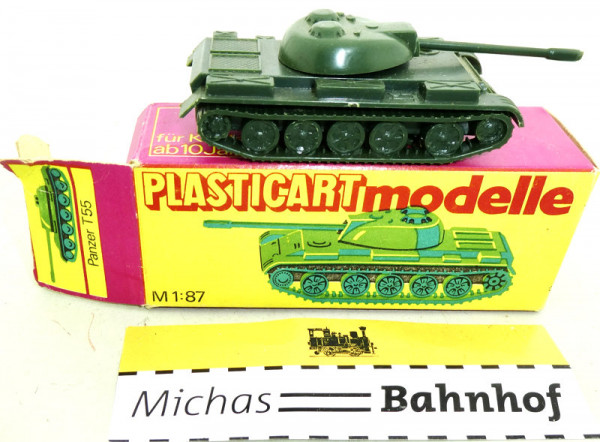 Plasticart 1077 Panzer T55 ohne Antenne OVP Schmuckkarton Espewe H0 1:87 HQ2 å