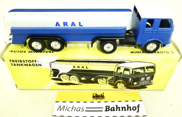 18032 Märklin Mercedes Aral Treibstoff Tankwagen OVP ca 1:45 HC5 å