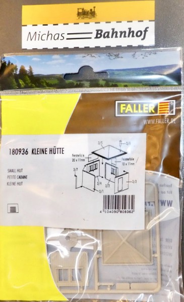 2x Hütte Schuppen Faller 180936 H0 1:87 Bausatz ungebaut OVP NEU LC3 å